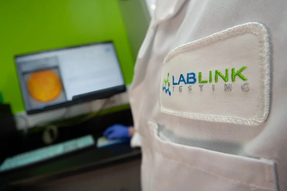 Laboratory instruments in the Lab Link Testing laboratory