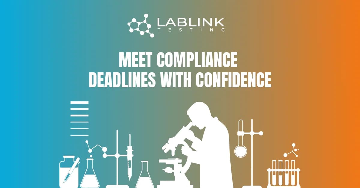 Lab Link Testing brand artwork